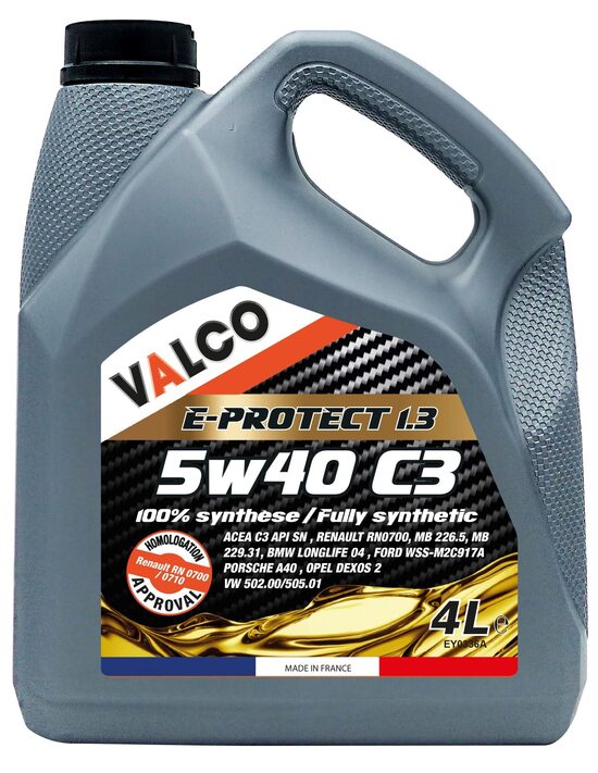 Motoreļļa Valco 5W40 C3 E-PROTECT 1.3 4L